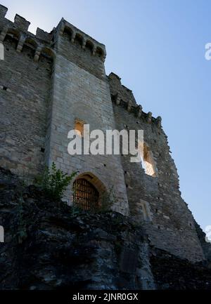 Zauberhaftes Schloss Chalucet, Limoges Frankreich Stockfoto