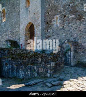 Zauberhaftes Schloss Chalucet, Limoges Frankreich Stockfoto