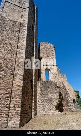 Zauberhaftes Schloss Chalucet, Limoges Frankreich Stockfoto