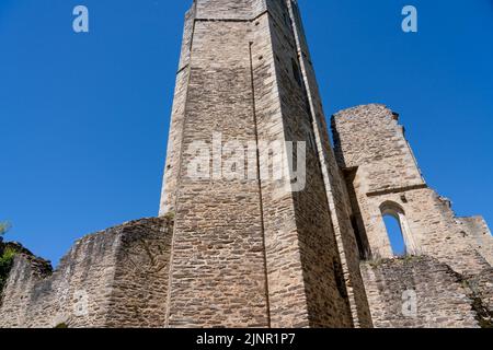 Zauberhaftes Schloss Chalucet, Limoges Frankreich Stockfoto