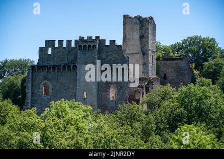 Zauberhaftes Schloss Chalucet, Limoges Frankreich Stockfoto