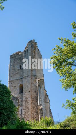 Zauberhaftes Schloss Chalucet, Limoges Frankreich Stockfoto