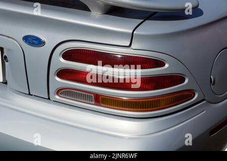 Ford Mustang GT. Klassiker Im Park 2022. Stockfoto