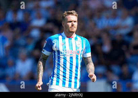 Huddersfield, Großbritannien. 13. August 2022. Danny ward #25 of Huddersfield Town in Huddersfield, Vereinigtes Königreich am 8/13/2022. (Foto von Steve Flynn/News Images/Sipa USA) Quelle: SIPA USA/Alamy Live News Stockfoto