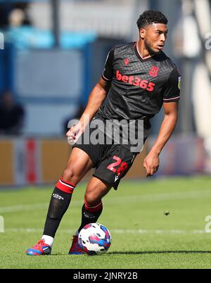 Huddersfield, England, 13.. August 2022. Josh Laurent von Stoke City während des Sky Bet Championship-Spiels im John Smith's Stadium, Huddersfield. Bildnachweis sollte lauten: Lexy Ilsley / Sportimage Stockfoto