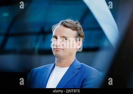 Walldorf, Deutschland. 17.. Juli 2022. Christian Klein, Sprecher der Geschäftsführung und Mitglied der Geschäftsführung der SAP SE. Walldorf, 17. Juli 2022 Quelle: dpa/Alamy Live News Stockfoto