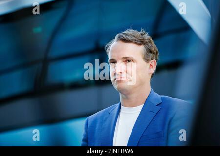 Walldorf, Deutschland. 17.. Juli 2022. Christian Klein, Sprecher der Geschäftsführung und Mitglied der Geschäftsführung der SAP SE. Walldorf, 17. Juli 2022 Quelle: dpa/Alamy Live News Stockfoto