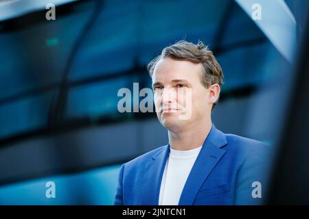 Walldorf, Deutschland. 17.. Juli 2022. Christian Klein, Sprecher der Geschäftsführung und Mitglied der Geschäftsführung der SAP SE. Walldorf, 17. Juli 2022 Quelle: dpa/Alamy Live News Stockfoto