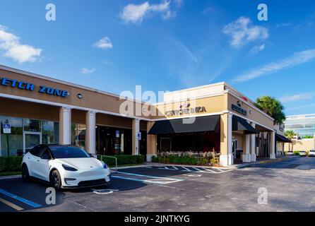 Miami, FL, USA - 31. Juli 2022: Ceviche Inka Miami FL USA Stockfoto