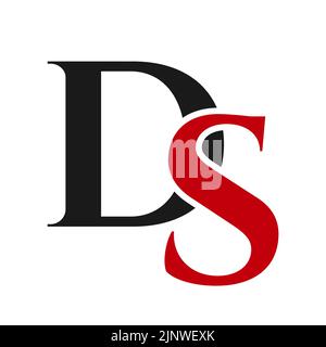 Anfangsbuchstabe SD, DS-Logo-Designvorlage. Monogram Letter DS Luxus Logo Design Vektor-Vorlage für Geschäfts-und Firmenidentität Stock Vektor