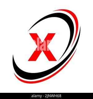 Anfangsbuchstabe X Logo Firmenname einfaches und modernes Logo-Design für Geschäfts- und Firmenidentität Stock Vektor