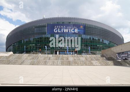 Arena Gliwice, moderne Mehrzweckhalle, Sport- und Unterhaltungshalle in Gliwice, Polen. Stockfoto