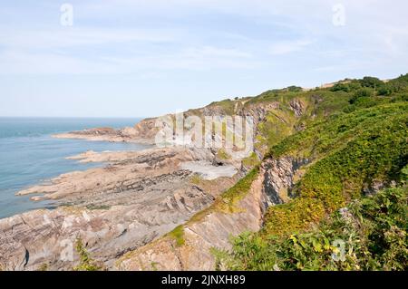 Hele Bay, Ilfracombe, Devon, England Stockfoto