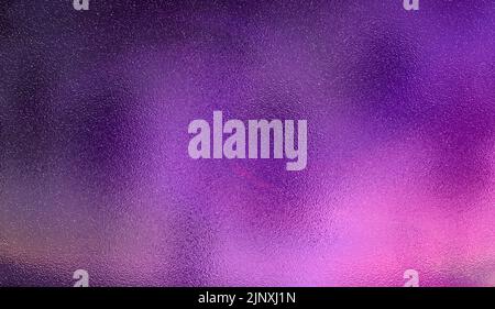 Hellviolett-rosa matte Oberfläche. Kunststoffglas. Verschwommener abstrakter Hintergrund mit Farbverlauf. Leichte Lichtschlare Stockfoto