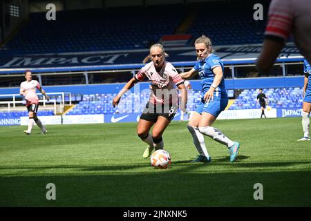 Birmingham, Großbritannien. 14. August 2022. Birmingham, 14. 2022. August während des Freundschaftsspiels zwischen Birmingham City & Reading Women's Football (Karl Newton/SPP) Quelle: SPP Sport Press Foto. /Alamy Live News Stockfoto