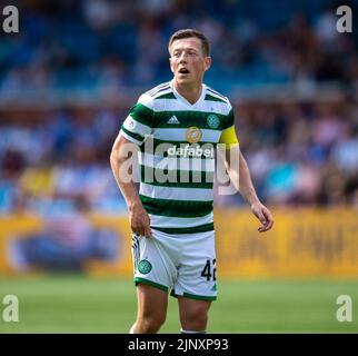 Kilmarnock, Schottland, Großbritannien. 14.. August 2022; The BBSP Stadium Rugby Park, Kilmarnock, Schottland: Schottischer Premier League Football, Kilmarnock FC gegen Celtic: Callum McGregor von Celtic Credit: Action Plus Sports Images/Alamy Live News Stockfoto