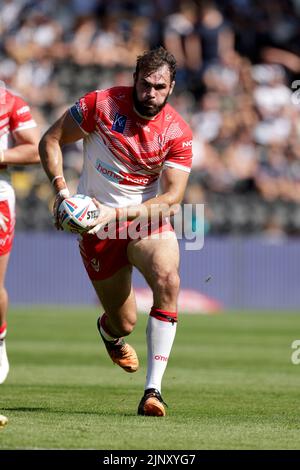 Saint Helens Alex Walmsley während der Betfred Super League im MKM Stadium, Kingston upon Hull. Bilddatum: Sonntag, 14. August 2022. Stockfoto