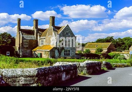 Woolbridge Manor in Dorset. Die Kulisse für einen Roman von Thomas Hardy. Stockfoto
