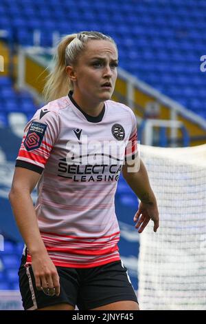 Birmingham, Großbritannien. 14. August 2022. Birmingham, 14. 2022. August: Die Frau von Reading während des Freundschaftsspiels von Birmingham City & Reading Women's Football (Karl Newton/SPP) Quelle: SPP Sport Press Foto. /Alamy Live News Stockfoto