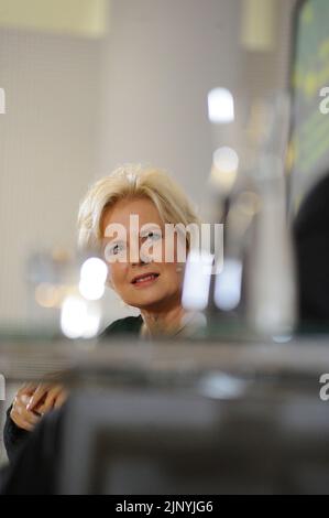 Wien, Österreich. 18. November 2014. Ildikó Raimondi im Haus der Europäischen Union Stockfoto