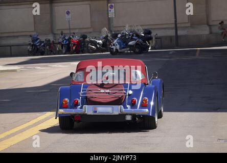 Morgan Classic, die Spinne für die Sommerferien. Mailand - Italien, 13. August 2022 Stockfoto