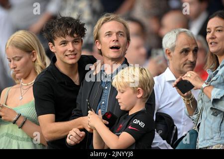 Paris, Frankreich. 13. August 2022. PSG gegen Montpellier in Paris, Frankreich, am 13. august 2022. 13/08/2022-Paris, FRANKREICH. (Foto: Lionel Urman/Sipa USA) Quelle: SIPA USA/Alamy Live News Stockfoto