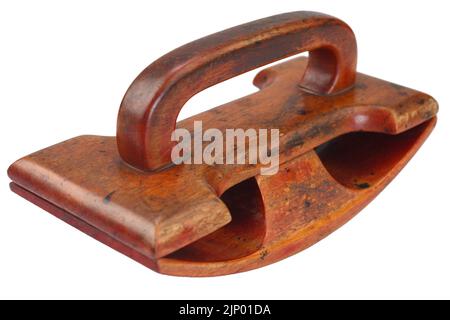 Retro Vintage Roller Ink Blotter isoliert auf weißem Hintergrund Stockfoto