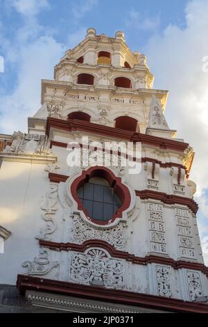 La Compania Templo Expiatorio del Espiritu Santo in Puebla, Mexiko Stockfoto