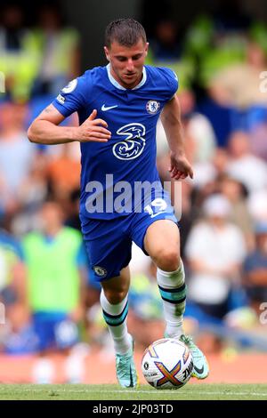 London, Großbritannien. 14. August 2022. 14.. August 2022; Stamford Bridge, Chelsea, London, England: Premier League Football, Chelsea gegen Tottenham: Mason Mount of Chelsea Credit: Action Plus Sports Images/Alamy Live News Stockfoto