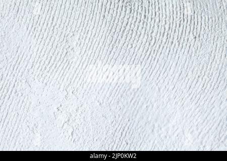 Gips- oder Gips-Textur.Weiße abstrakte Hintergrundtextur Stockfoto