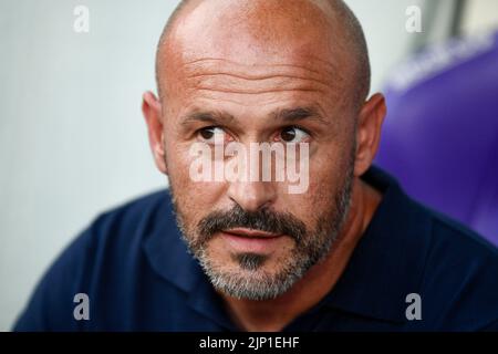 Florenz, Italien. 14. August 2022. Während der Serie A Fußballspiel zwischen ACF Fiorentina und US Cremonese. Kredit: Nicolò Campo/Alamy Live Nachrichten Stockfoto