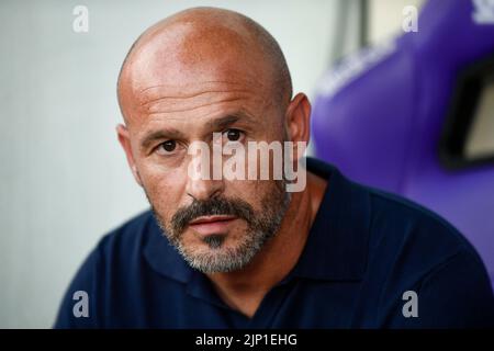 Florenz, Italien. 14. August 2022. Während der Serie A Fußballspiel zwischen ACF Fiorentina und US Cremonese. Kredit: Nicolò Campo/Alamy Live Nachrichten Stockfoto