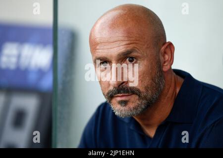 Florenz, Italien. 14. August 2022. Während der Serie A Fußballspiel zwischen ACF Fiorentina und US Cremonese. Kredit: Nicolò Campo/Alamy Live Nachrichten Stockfoto