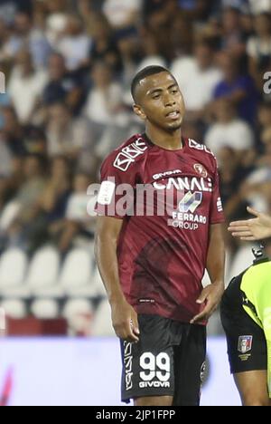 Ferrara, Italien. 14. August 2022. Rigoberto Rivas von Reggina während des Spiels Spal vs Reggina, 1Â Serie BKT 2022-23 im Paolo Mazza Stadion in Ferrara, Italien, am 14. August 2022. Kredit: Unabhängige Fotoagentur/Alamy Live Nachrichten Stockfoto