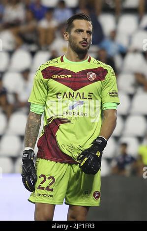 Ferrara, Italien. 14. August 2022. Simone Colombi von Reggina beim Spiel Spal vs Reggina, 1Â Serie BKT 2022-23 im Paolo Mazza-Stadion in Ferrara, Italien, am 14. August 2022. Kredit: Unabhängige Fotoagentur/Alamy Live Nachrichten Stockfoto