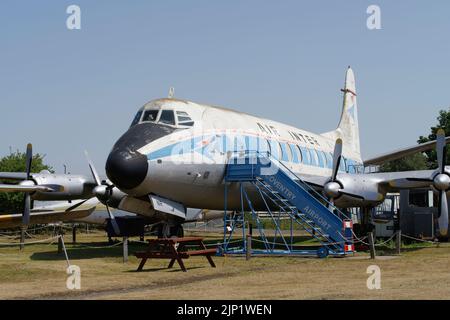 Vickers Viscount F-BGNR, Midland Air Museum, Coventry, Stockfoto