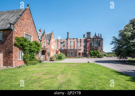 Die wichtigsten Gebäude von Arley Hall (und Gärten) Northwich, Heshire CW9 6NA Stockfoto