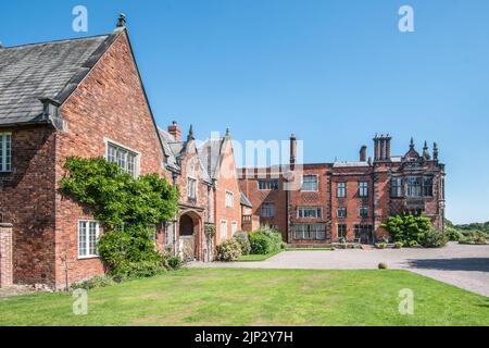 Die wichtigsten Gebäude von Arley Hall (und Gärten) Northwich, Heshire CW9 6NA Stockfoto