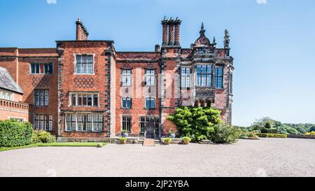 Die wichtigsten Gebäude von Arley Hall (und Gärten) Northwich, Heshire CW9 6NA Stockfoto