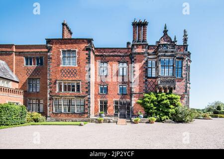 Die wichtigsten Gebäude von Arley Hall (und Gärten) Northwich, Heshire CW9 6NA Stockfoto