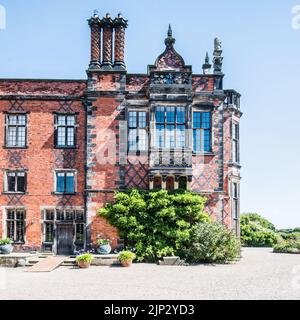 Die wichtigsten Gebäude von Arley Hall (und Gärten) Northwich, Heshire CW9 6NA Stockfoto