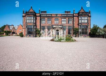 Die wichtigsten Gebäude von Arley Hall (und Gärten) Northwich, Heshire CW9 6NA Stockfoto