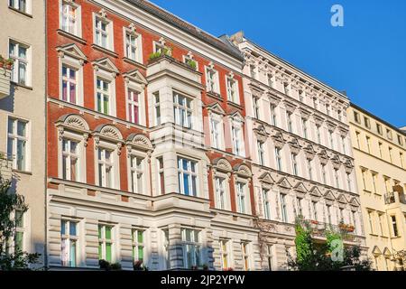Altes Haus, Wohnung, Stadthaus, alte Häuser, Wohnungen Stockfoto
