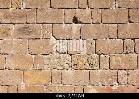 Verwittert, Backsteinmauer, Weide, Backsteinwände Stockfoto