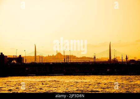 sonnenaufgang, bosporus, istanbul, Sonnenaufgänge, Sonnenaufgänge, istanbuls Stockfoto