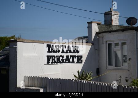 Das Restaurant Tartar Frigate Seafood in Broadstairs Stockfoto