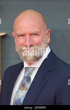 London, Vereinigtes Königreich . 15 August, 2022 . Graham McTavish im Haus des Drachen - Weltpremiere in den Leicester Square Gardens. Quelle: Alan D West/Alamy Live News Stockfoto