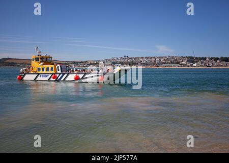 Padstow zur Rock Ferry. Cornwall, England Stockfoto