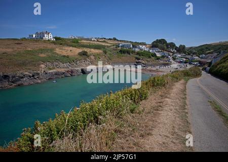 Port Gaverne Hamlet. Cornwall, England Stockfoto