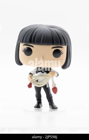 CHESTER, VEREINIGTES KÖNIGREICH - JULI 31. 2022: Xialing funko POP Charakter. Studio-Image Stockfoto